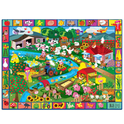 Farm play mat